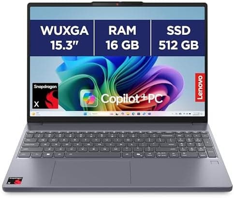 Lenovo IdeaPad Slim 3 15.3" Snapdragon X 16 Go 512 Go SSD