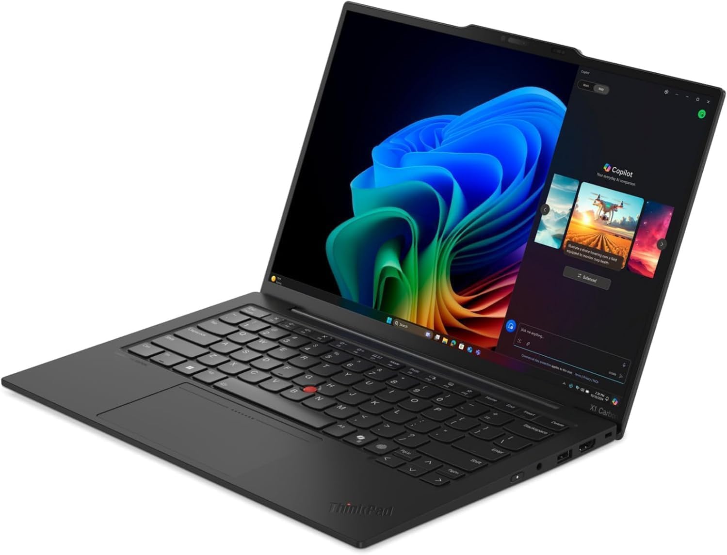 Lenovo Ordinateur portable ThinkPad X1 Carbon Aura Edition Gen 13 avec processeur Intel Core Ultra 7 258 V, écran OLED 14 po 2,8 K non tactile 120 Hz, Wi-Fi 7, 32 Go de RAM, SSD 1 To Gen 5, caméra FHD