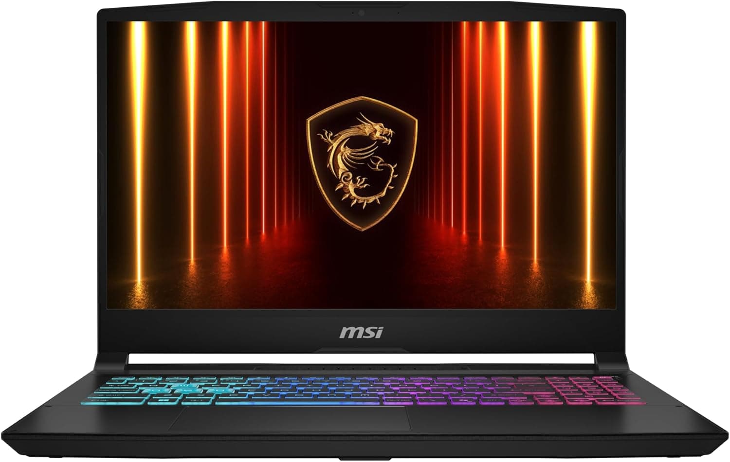 MSI Katana 15 HX B14WGK-018FR : Intel Core i7-14650HX - 16GB DDR5 (2x8gb) - SSD 1TB NVMe PCIe - Nvidia RTX 5070 8GB GDDR7-15,6' Full HD+144Hz - Windows 11 Famille - Clavier Gaming 4-Zone RGB — vue principale