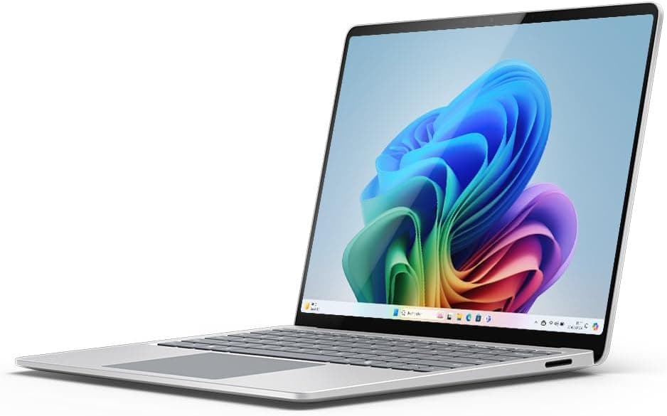 Microsoft Surface Laptop | Copilot+ PC | Ecran Tactile 13.8” | Snapdragon® X Elite | 16Go RAM | SSD 512Go | Dernier Modèle, 7ème Edition | Platine