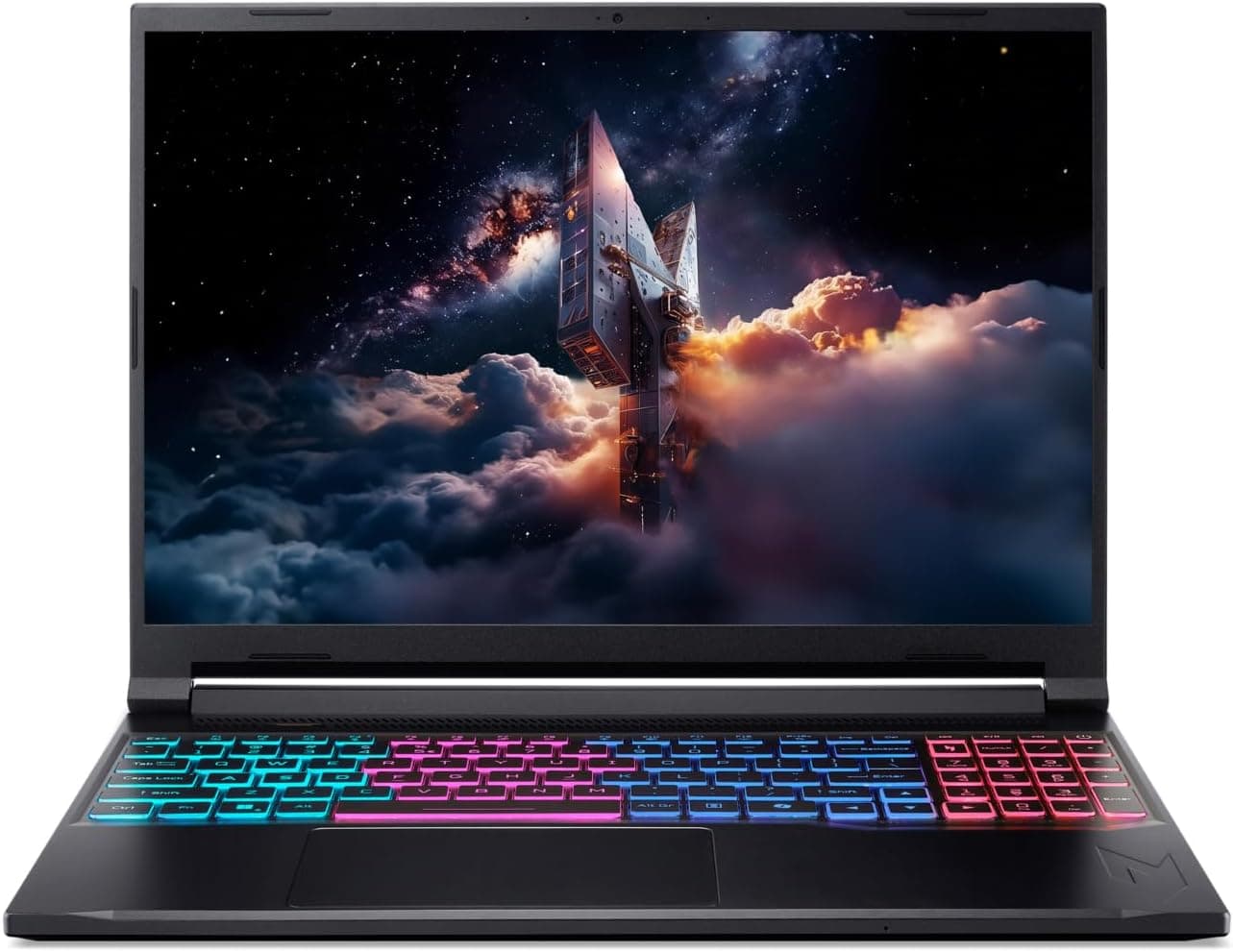 Acer Nitro V 16S I PC Portable Gaming 16" WQXGA 180Hz I NVIDIA GeForce RTX 5060 I AMD Ryzen 7 260 AI I 16Go RAM I 1To SSD I Windows 11 Home I Clavier FR AZERTY Rétroéclairé I Noir I ANV16S-41-R3Y9