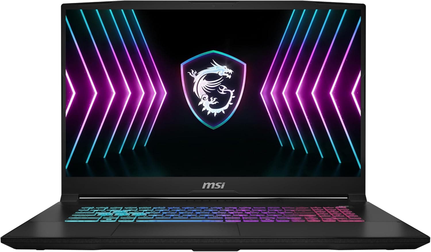 MSI Katana 17 HX B14WGK-084FR Dragon Station : Intel Core i7 14650HX - 32GB DDR5 - SSD 1TB NVMe PCIe - Nvidia RTX5070 8GB GDDR7 (TGP 105W) - 17.3" Full HD 144Hz - Windows 11 Famille — vue principale