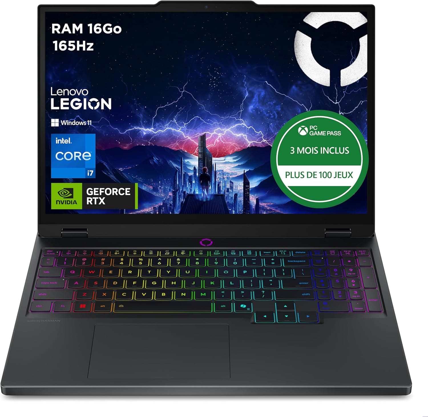 Lenovo Legion 5 15IRX10 15.1" OLED i7-13650HX RTX 5060 — vue principale