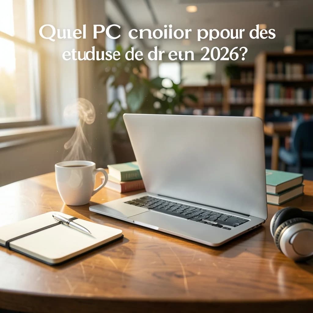 Quel ordinateur portable pour la fac de droit en 2026 ?